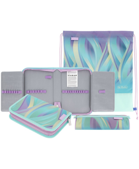 Seljakott lisatarvikutega HERLITZ Loop Plus Minty Love