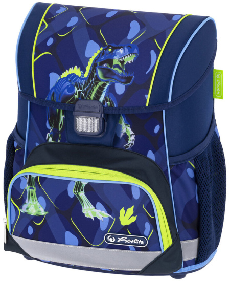 Seljakott lisatarvikutega HERLITZ Loop Plus T.Rex Explorer