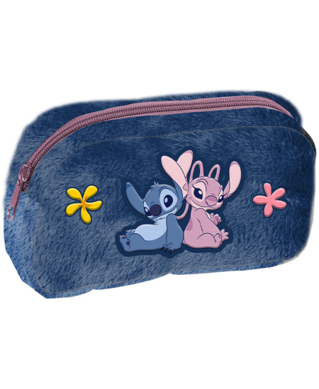 Plüüšpinal PASO Stitch & Angel Aloha, suur, ühe taskuga
