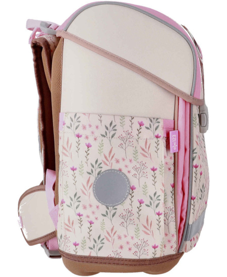 Seljakott lisatarvikutega ABC123 Ergo Flexi Owl, 4-osaline