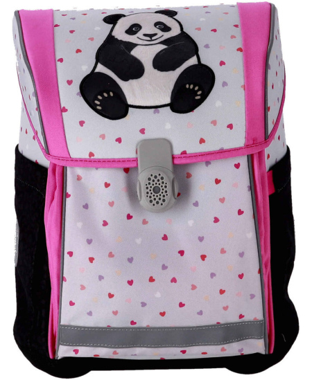 Seljakott lisatarvikutega ABC123 Ergo Flexi Panda, 4-osaline