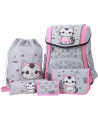 Seljakott lisatarvikutega ABC123 Ergo Premium Cat, 4-osaline