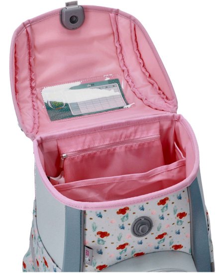 Seljakott lisatarvikutega ABC123 Ergo Premium Mermaid, 4-osaline