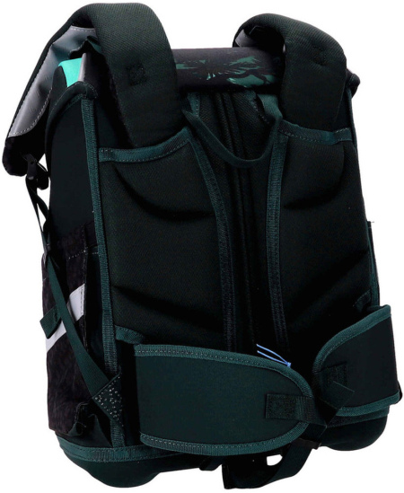 Seljakott lisatarvikutega ABC123 Ergo Premium Panther, 4-osaline