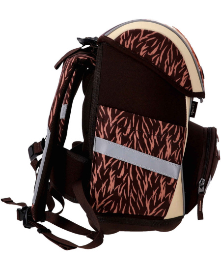 Seljakott lisatarvikutega ABC123 Ergo Premium Lion, 4-osaline