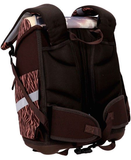 Seljakott lisatarvikutega ABC123 Ergo Premium Lion, 4-osaline