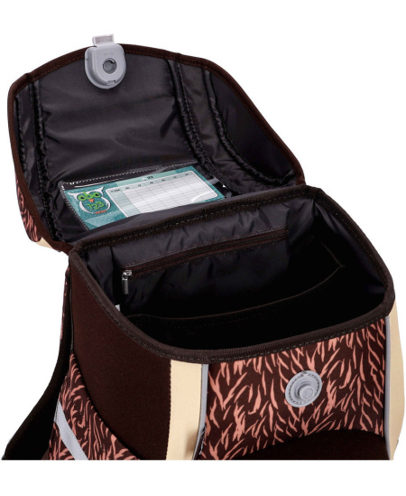 Seljakott lisatarvikutega ABC123 Ergo Premium Lion, 4-osaline