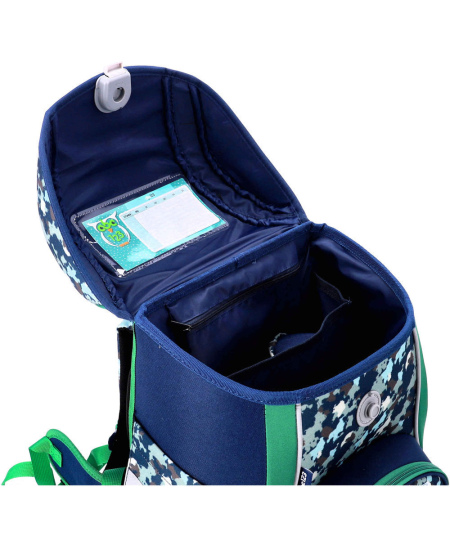 Seljakott lisatarvikutega ABC123 Ergo Premium Tractor, 4-osaline