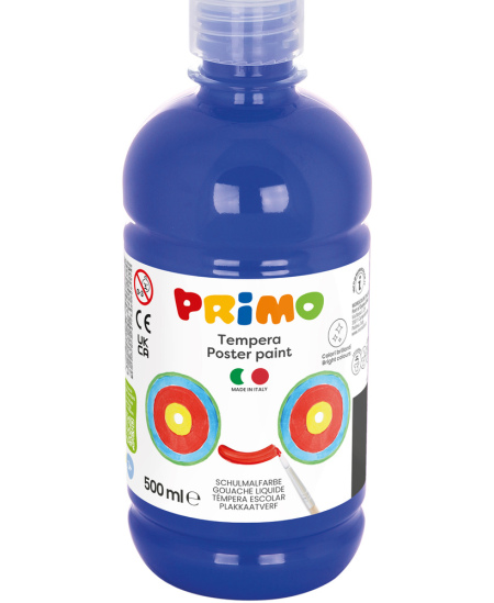 Guaššvärv PRIMO, tumesinine, 500 ml