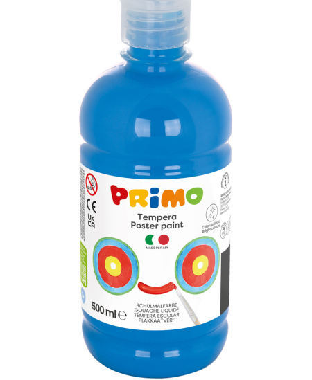 Guaššvärv PRIMO, helesinine, 500 ml
