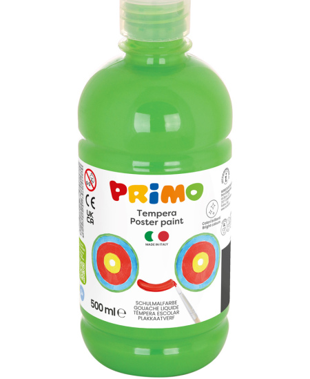 Guaššvärv PRIMO, heleroheline, 500 ml