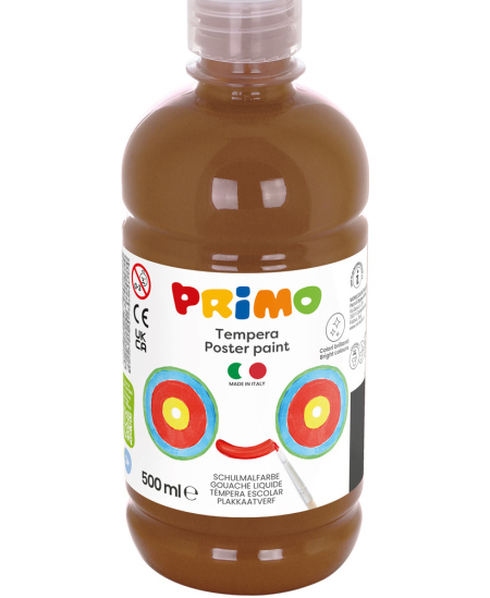 Guaššvärv PRIMO, pruun, 500 ml