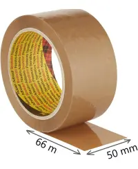 Pakenditeip SCOTCH 309, 50 mm x 66 m, pruun