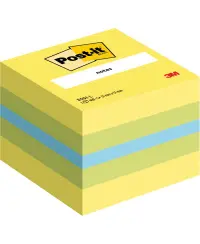 Märkmelehtede minikuubik POST-IT, 51x51 mm, 400 lehte, roosad toonid