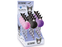 Kustutatav pastapliiats pomponiga KUROMI, 1 tk.
