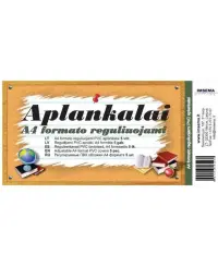 Aplankalai A4, reguliuojo dydžio, stori, 5 vnt.