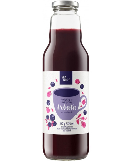 Vaarika-mustika tee meega SKANOVĖ, 880 g