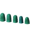 Kummist sõrmkübarad nr. 4, sünteetiline kumm, roheline, 10tk.