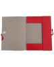 Papist seotav klappidega mapp SM-LT, 300 g / m2, A4, punane