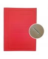 Pappmapp klambriga SM-LT, 300 g/m2, A4, punane