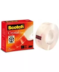 Lipni juostelė SCOTCH CRISTAL CLEAR 600, 19 mm x 33 m