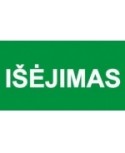 Lipdukas IŠĖJIMAS