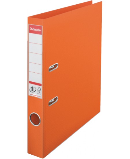 Segtuvas ESSELTE No.1, standartinis, A4, 50 mm, oranžinis