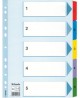 Eralduslehed ESSELTE, 1-5, värvilised, A4