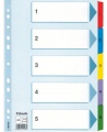 Eralduslehed ESSELTE, 1-5, värvilised, A4
