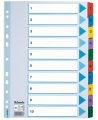Eralduslehed ESSELTE, 1-10, värvilised, A4