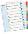 Eralduslehed ESSELTE, 1-10, värvilised, mitmekordsed, A4+