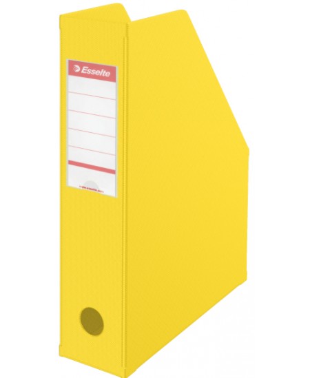 Sulankstomas dokumentų stovas ESSELTE, A4, 70mm, geltonas