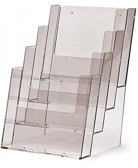 Brošüüride hoidik, A5 (148x210mm), vertikaalne, 4xA5