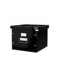 Kartotekinių vokelių archyvavimo dėžė ESSELTE, 357x367x285mm, juoda