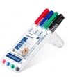 Tahvlimarkerite komplekt STAEDTLER Lumocolor slim 301, 4 värvi