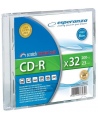 Andmekandja ESPERANZA mini CD-R, 32X, õhukeses karbis